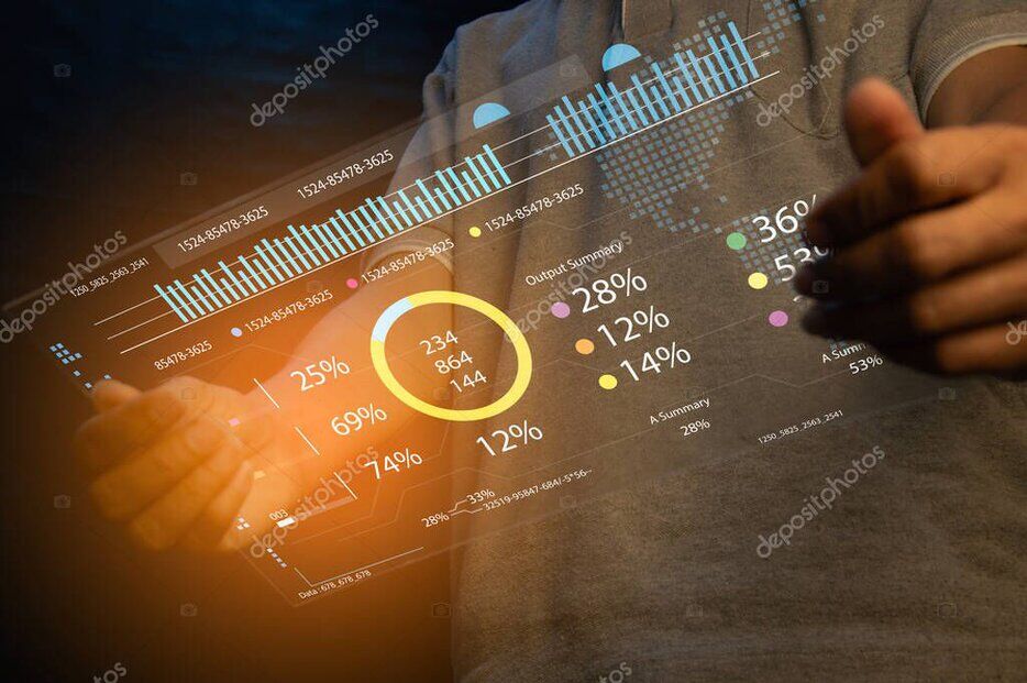 Network monitoring dashboard with analytics
